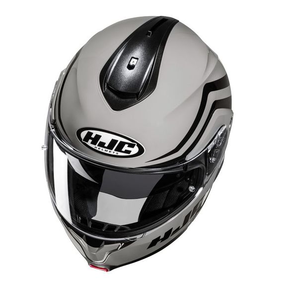 Casque modulable HJC C91N - NEPOS - Noir / GrisRef : HJ1089