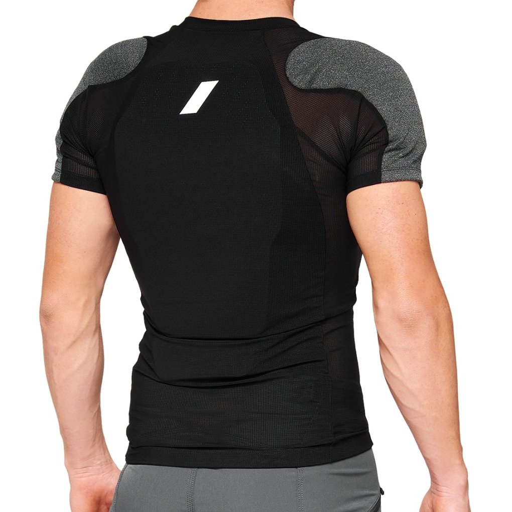100% Tarka Short Sleeve Protection Vest - black