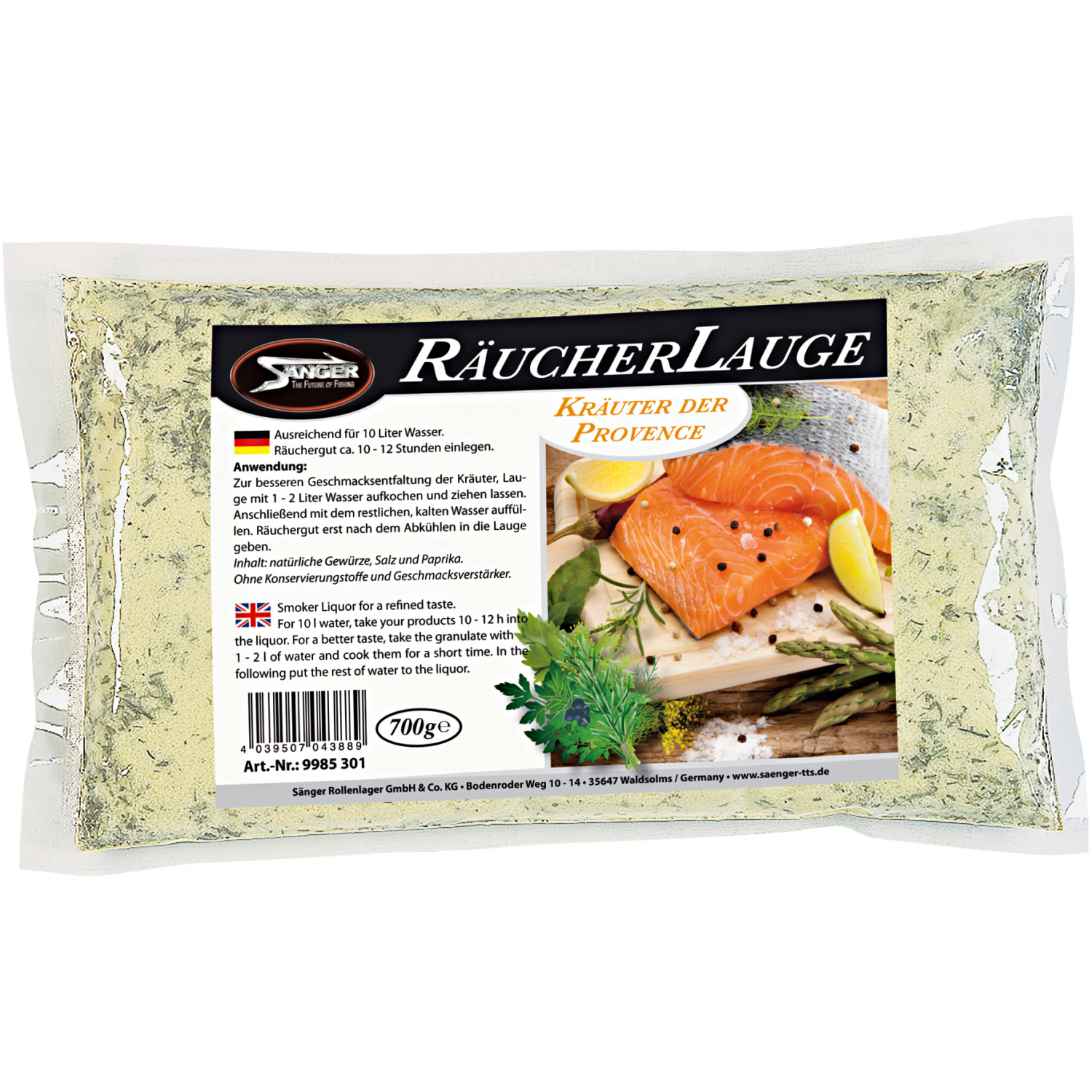 Sänger Smoker Liquor (Herbs of Provence)