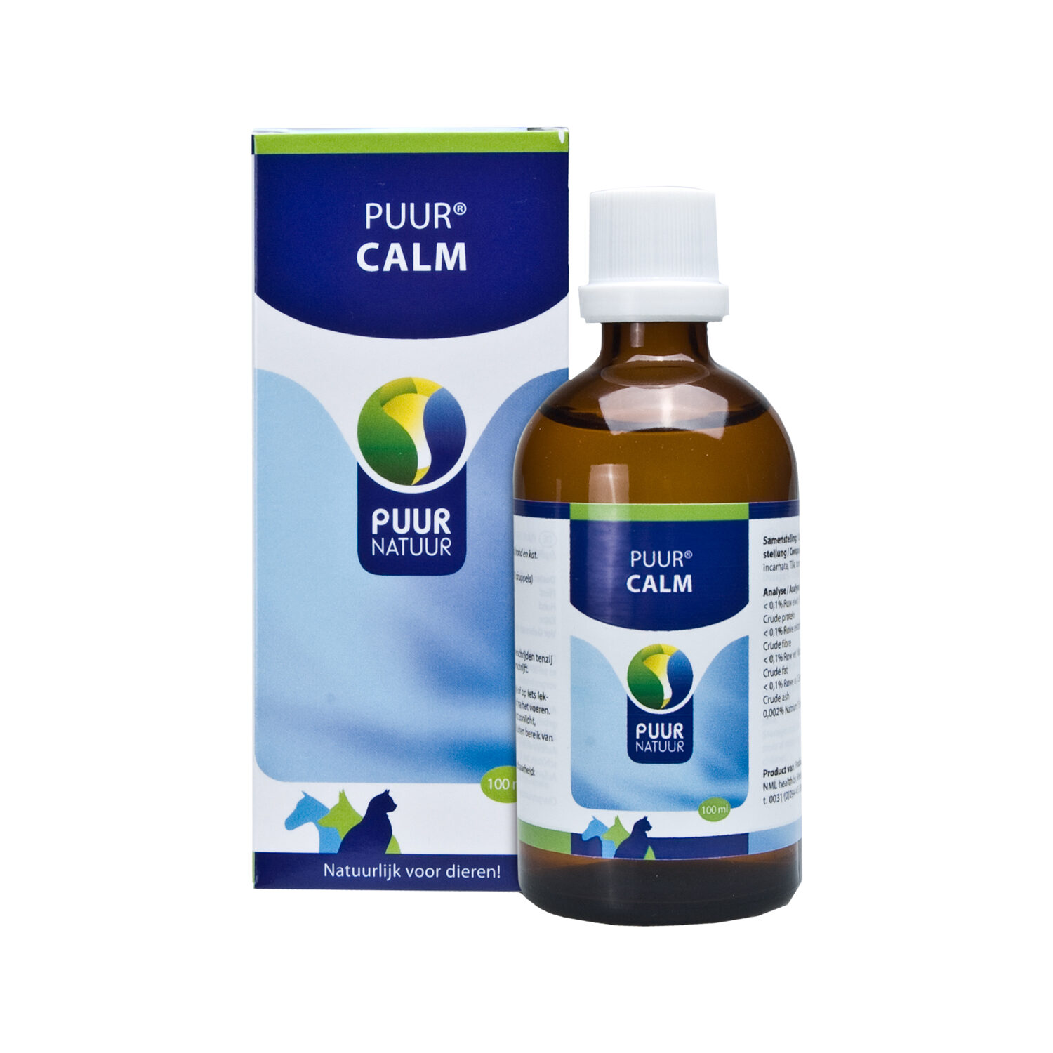 Puur Calm - 100 ml - Dropper bottle