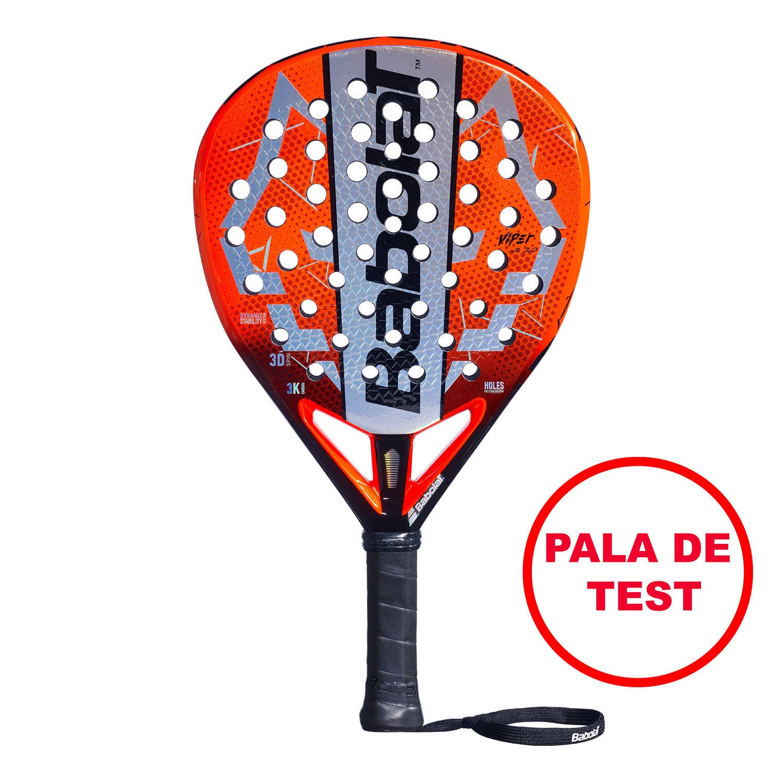 RACKET TEST BABOLAT VIPER JUAN LEBRON 3.0