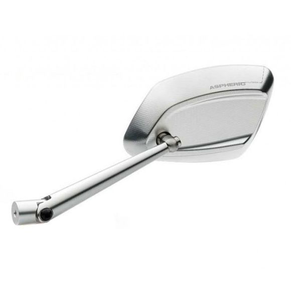 Rizoma 4D rearview mirror left position (unit) Universal - GrayRef: RZ0016