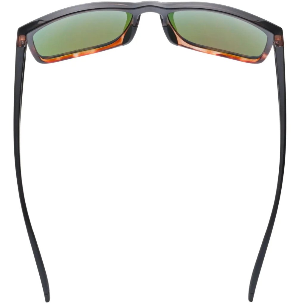 Uvex poise Sunglasses - black-demi matt/mirror green
