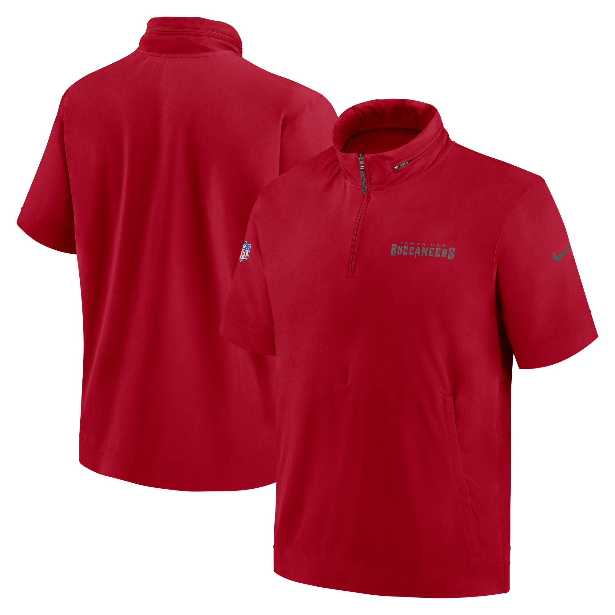 Tampa Bay Buccaneers 2024 NFL Sideline Nike Lightweight Coach Jacket Red