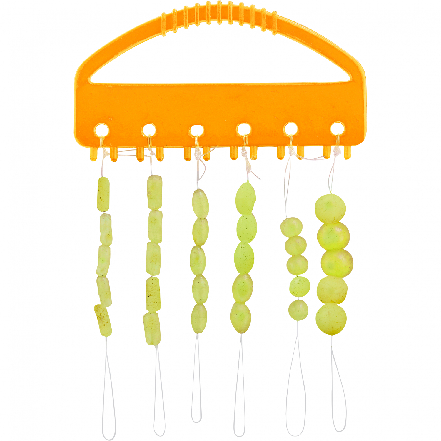 Balzer Rubber stoppers and beads yellow