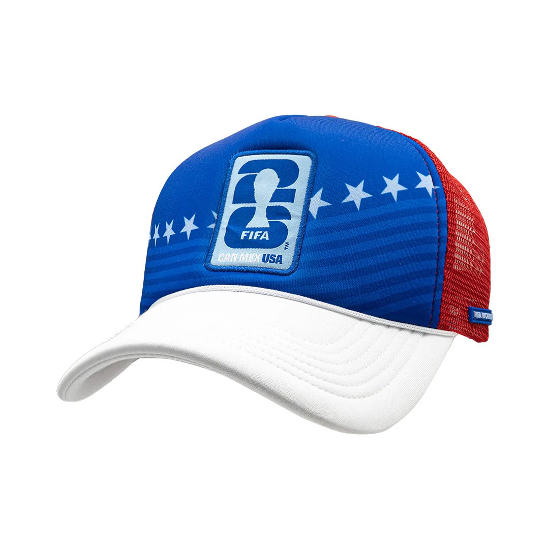 2026 Soccer Fan Collection Emblem USA Foam Trucker Hat