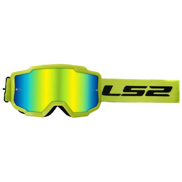 Masque cross LS2 CHARGER IRIDIUM VISOR 2024 - JauneRef : LS0948 / 7202011054