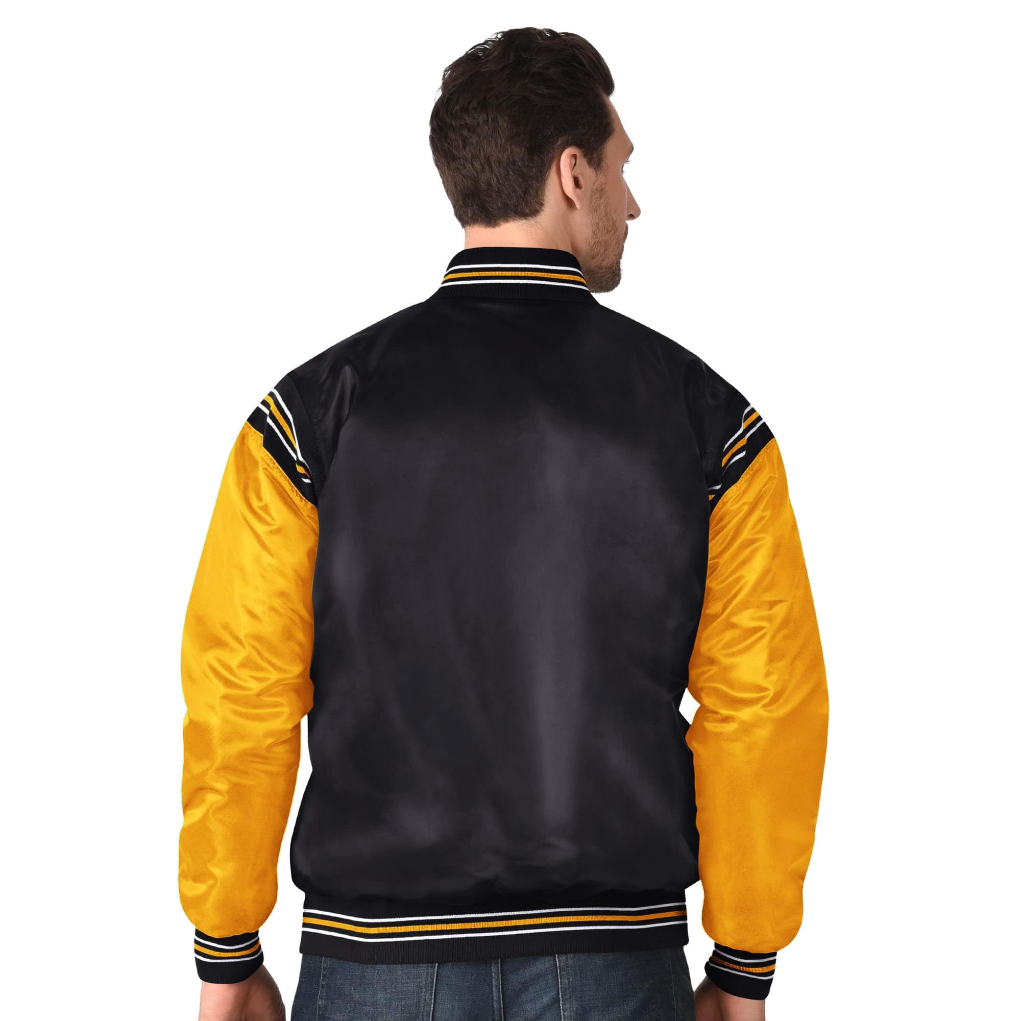 Pittsburgh Penguins Enforcer NHL Varsity Satin Jacket