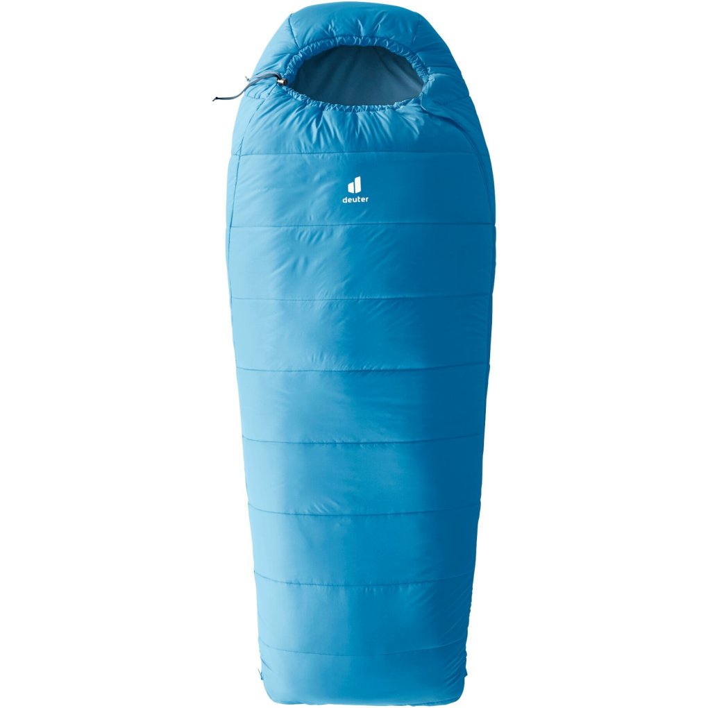 Deuter Starlight Kids Sleeping Bag - zip left reef-slateblue