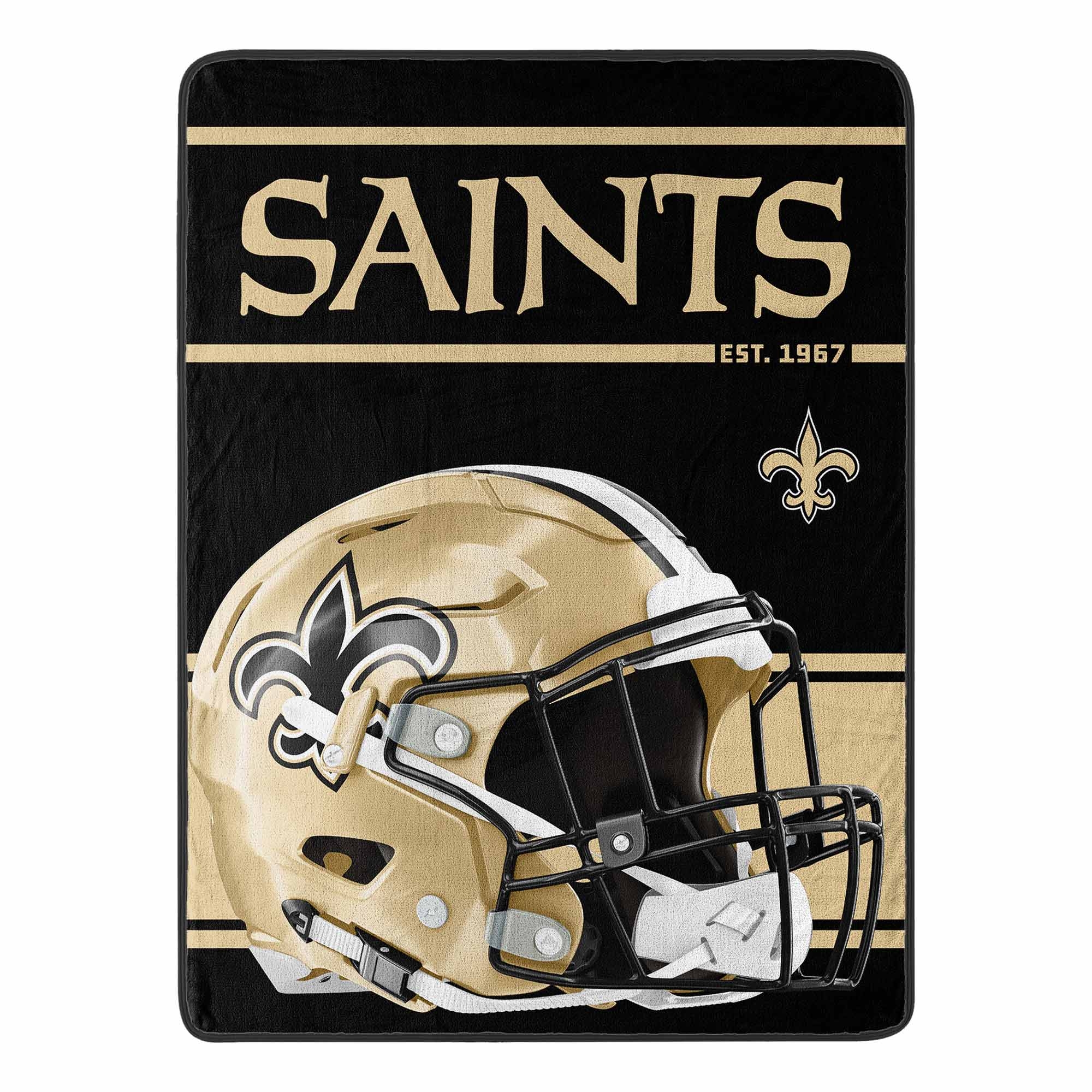 New Orleans Saints Run Super Plush NFL Throw
