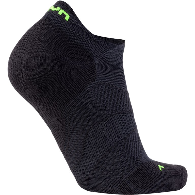UYN Cycling Ghost Socks Men - Black/Yellow Fluo