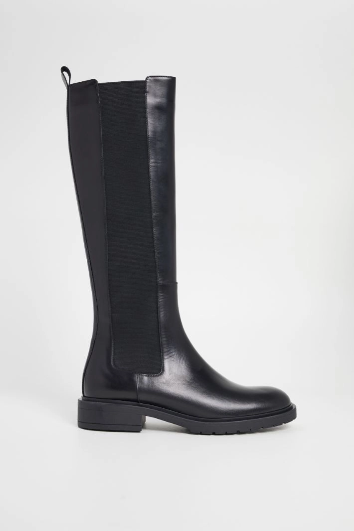 High boots - BLACK