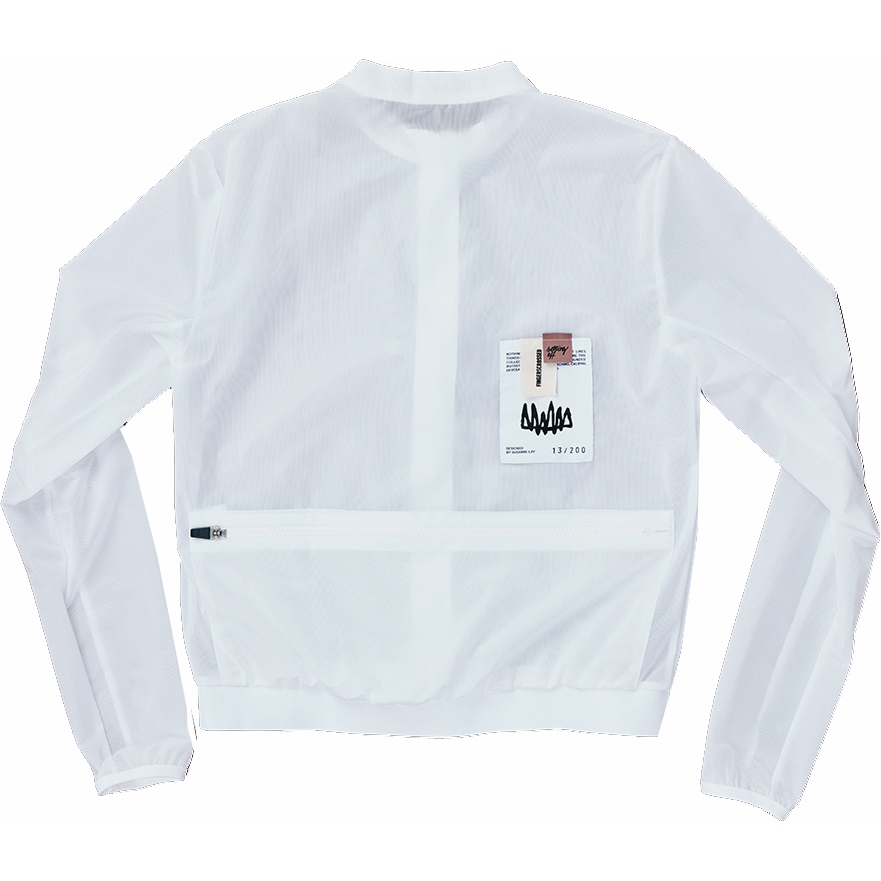 FINGERSCROSSED Setting Off Wind Jacket Women - White