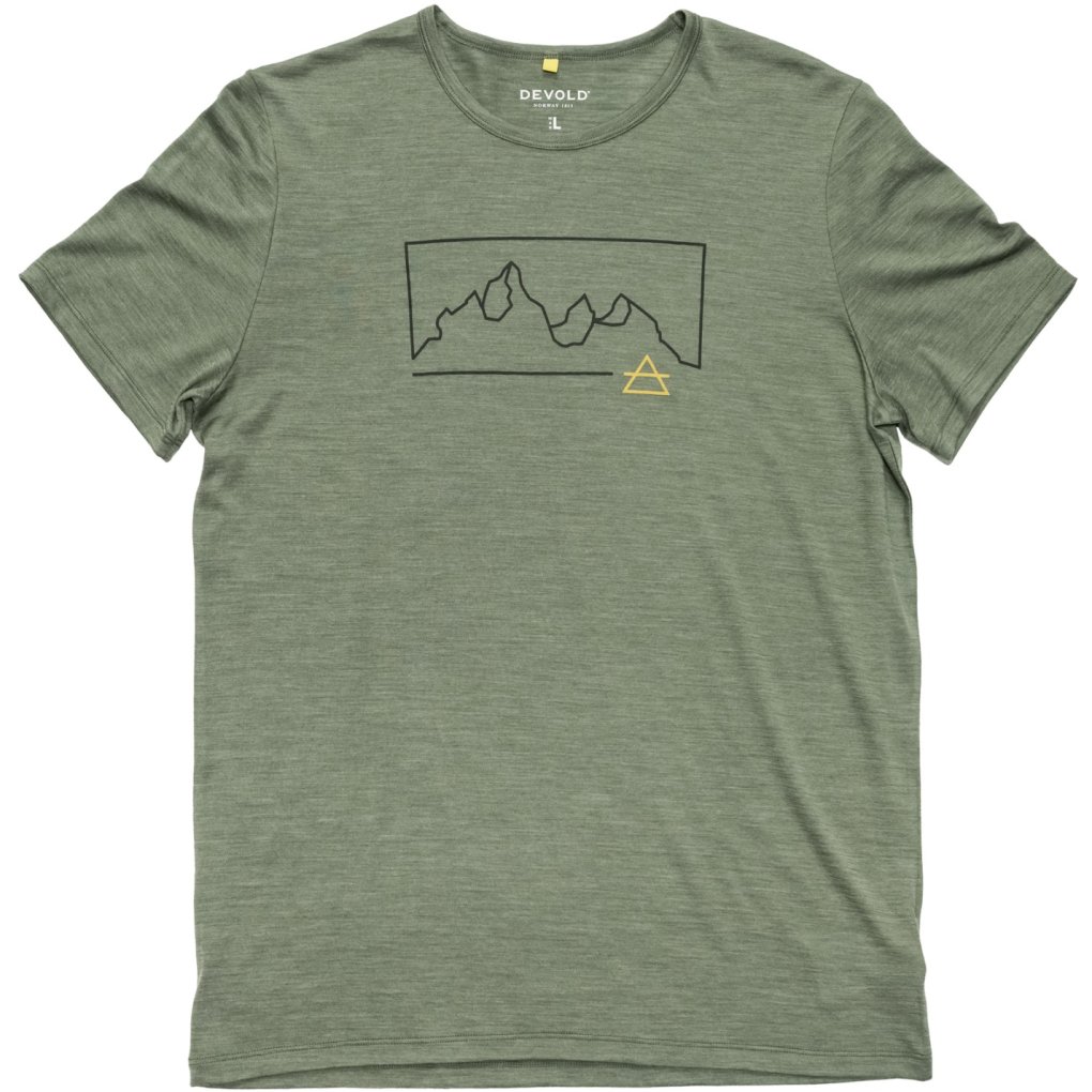 Devold Active Outline Tee Men - 421A Forest