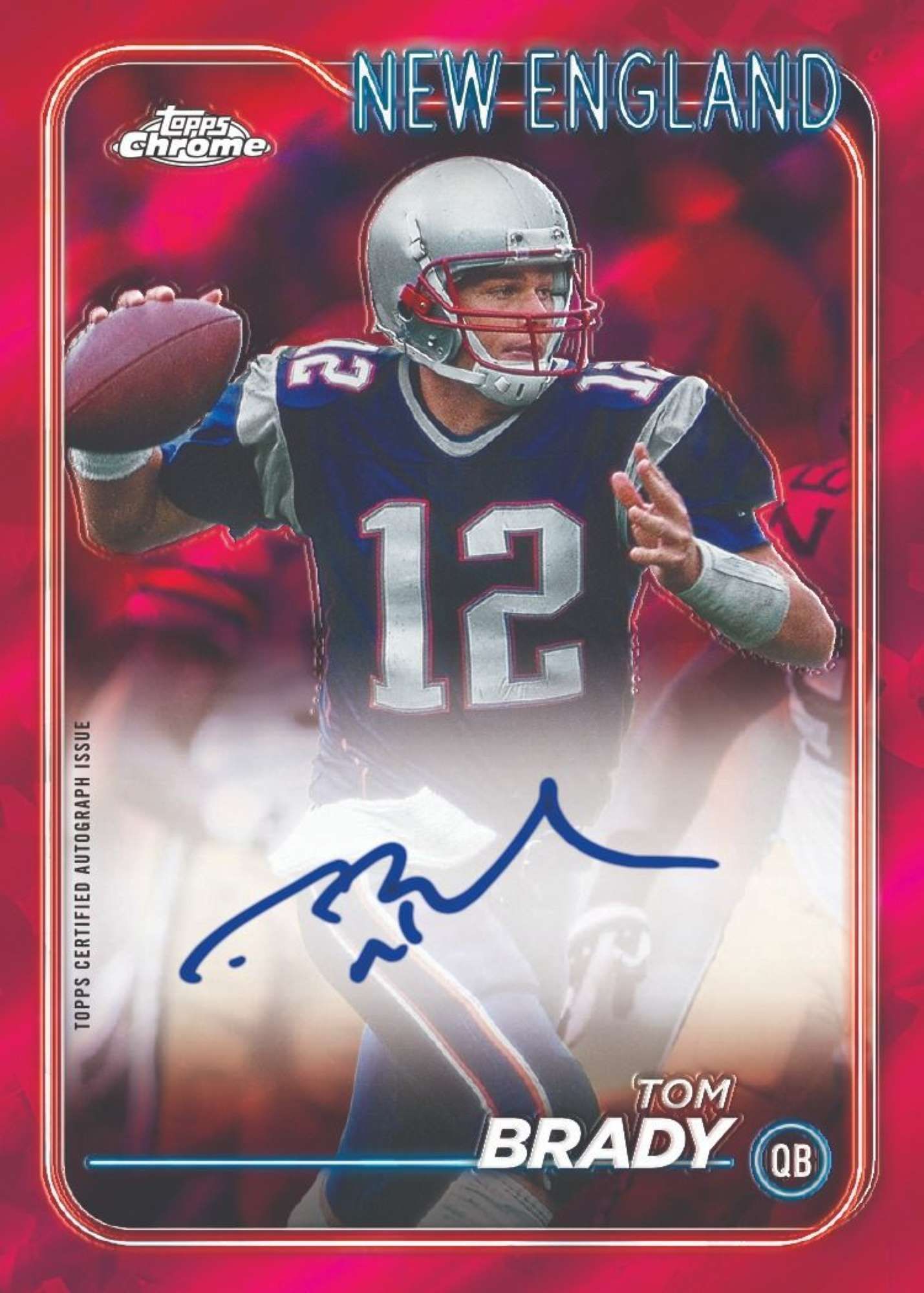 2024 Topps Chrome Sapphire Football Hobby Box