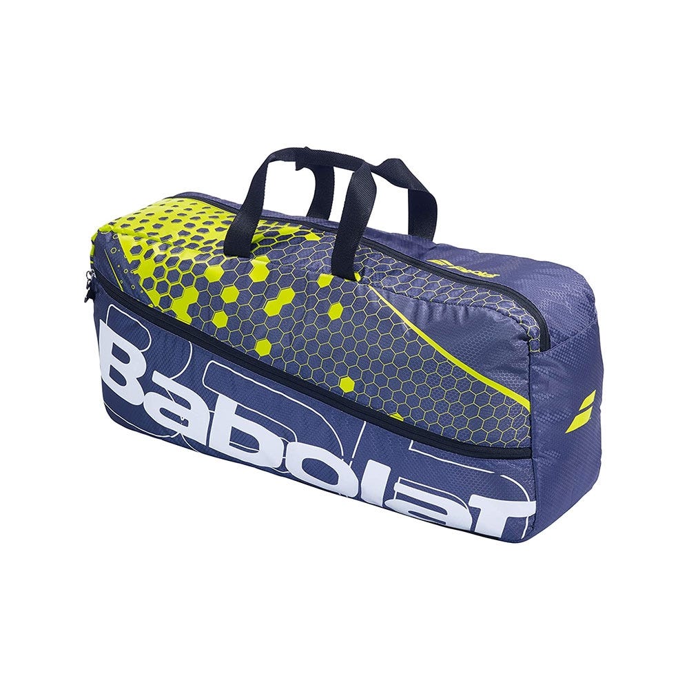 GREY YELLOW BABOLAT DUFFLE M PADEL BAG