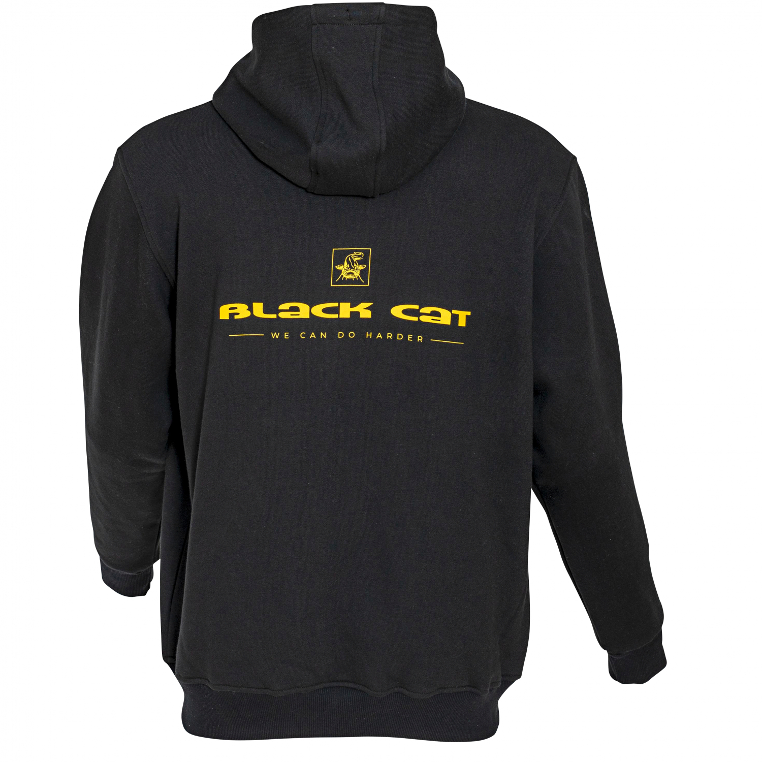 Black Cat Cat Zipper (Black)