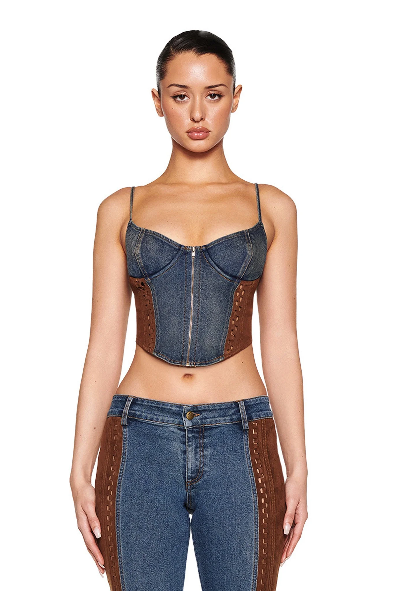 Forrest Bustier - Blue : Medium Wash