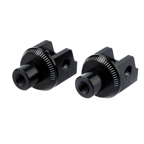 Puig Pilote footrest adapter for footrest - BlackRef: 20405N