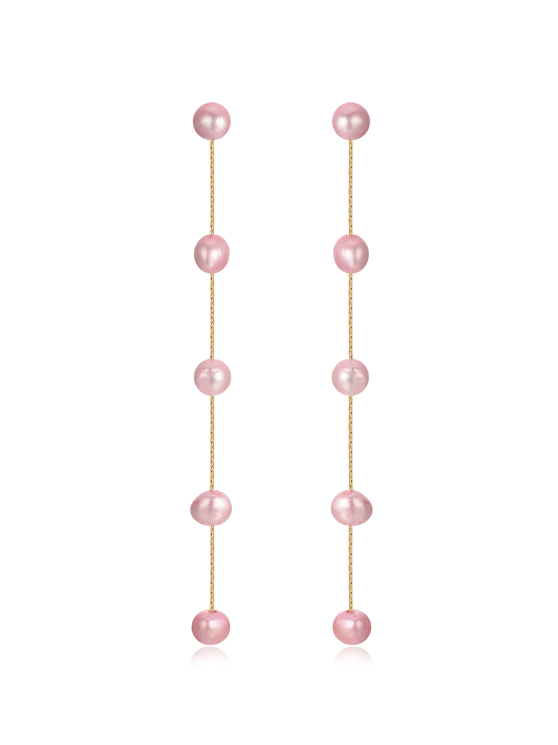 Dripping Pearl Delicate Drop Earrings