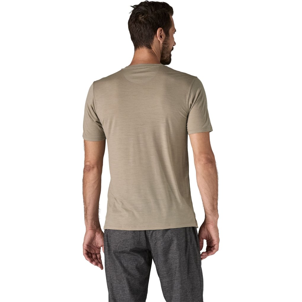 Patagonia Capilene Cool Merino T-Shirt Men - Seabird Grey
