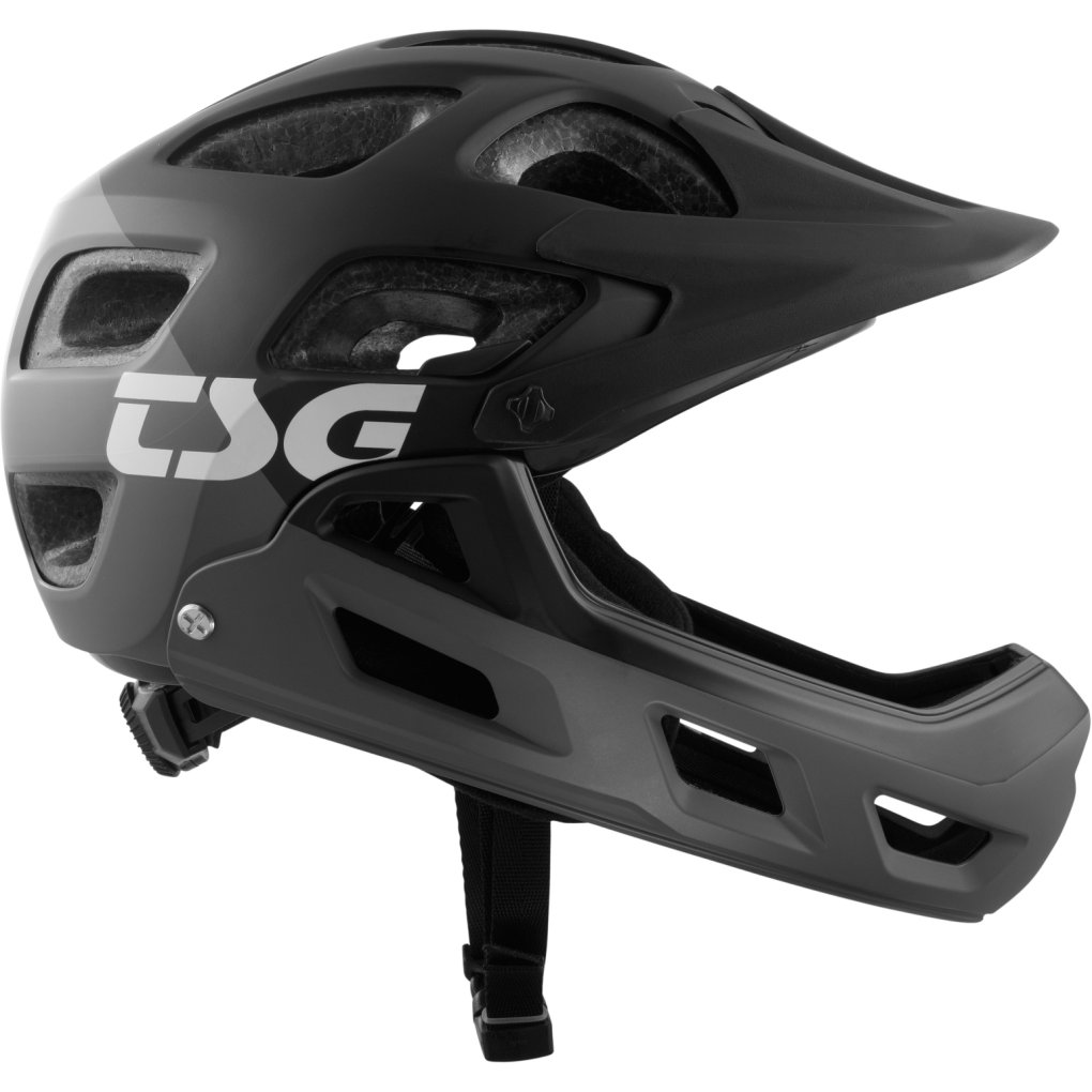 TSG Seek Youth FR Graphic Design Helmet - flow grey/black