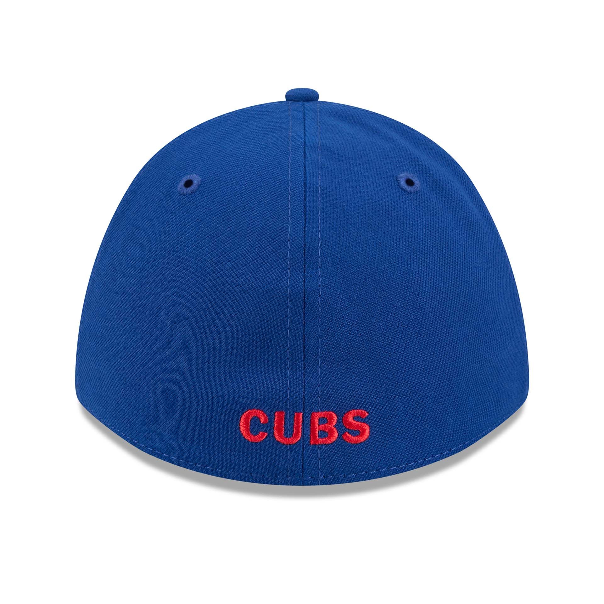 Chicago Cubs MLB Alternate Team Logo 39THIRTY M-Crown Flex Cap Blue