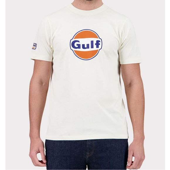 Gulf 3D LOGO Short Sleeve T-Shirt - BeigeRef: GULF0023