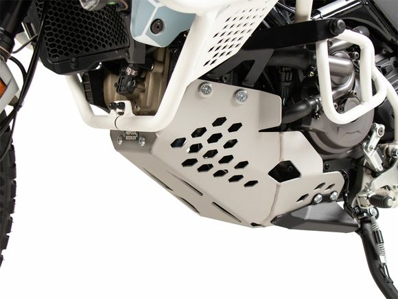 Hepco & Becker aluminum engine guard - Alu/anodised aluminum?DUCATI 937 DESERT X RALLY - 2024 - 2025Ref: Hbe06609A / 8107659 00 12