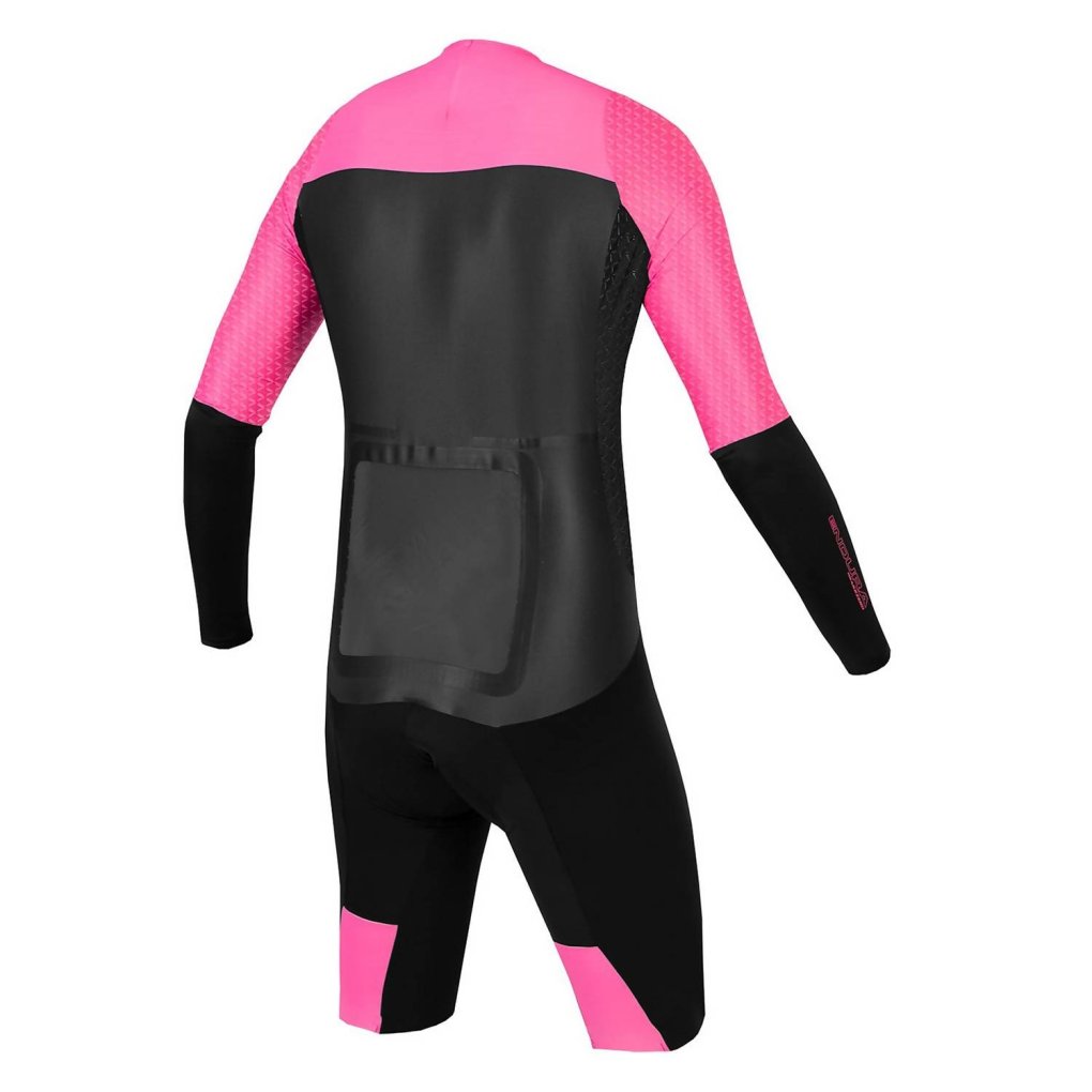 Endura D2Z Encapsulator Race Suit Men - hi-viz pink