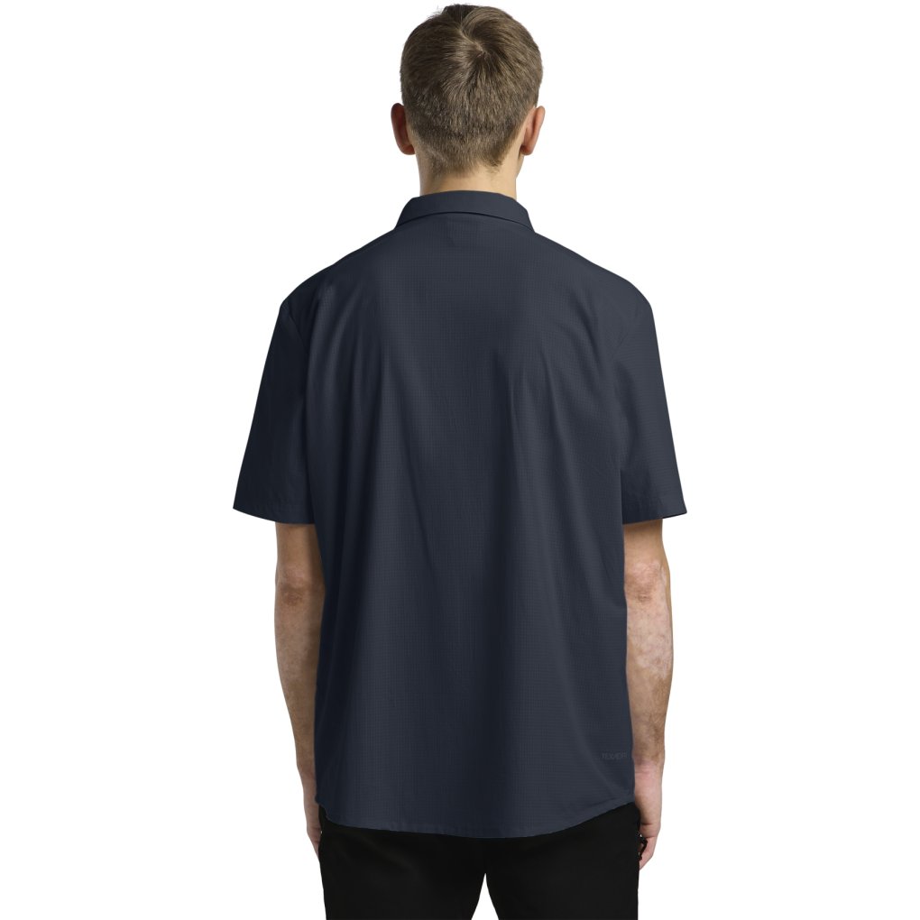Jack Wolfskin Vandra Short Sleeve Shirt Men - midnight sky