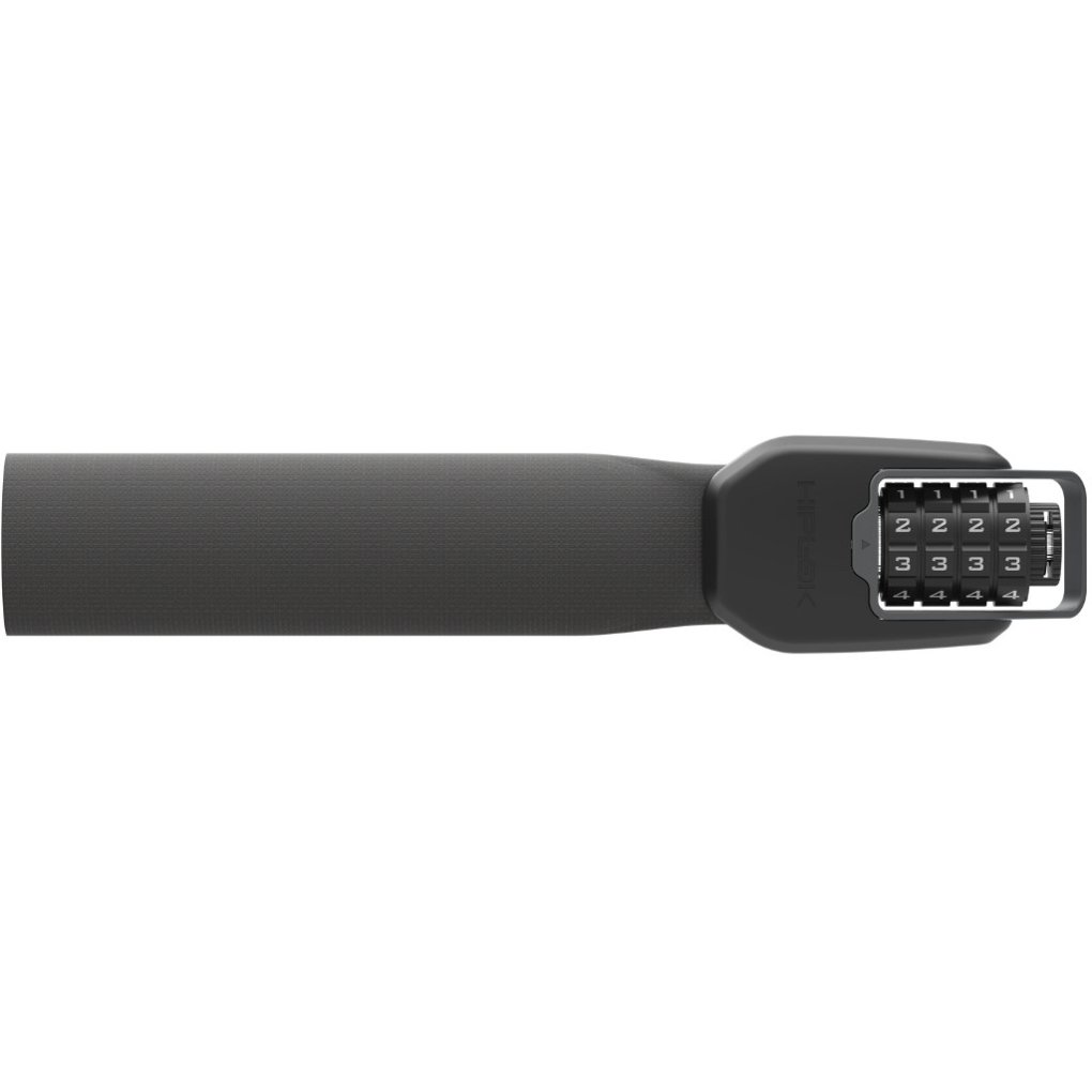 Hiplok Spin Wearable Combination 75cm Chain Lock - all black