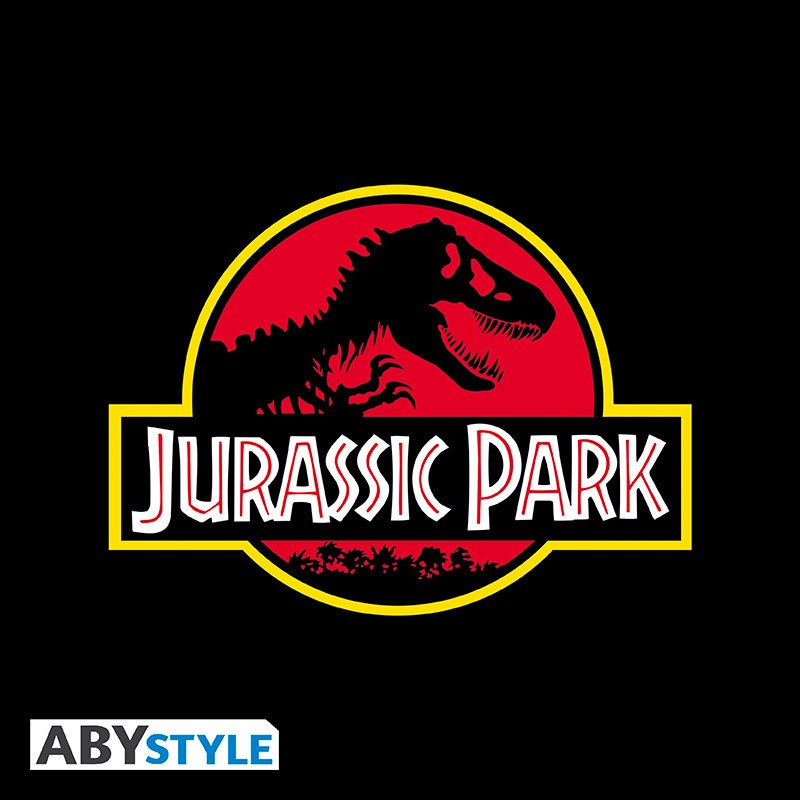 JURASSIC PARK Unisex black Tshirt Logo