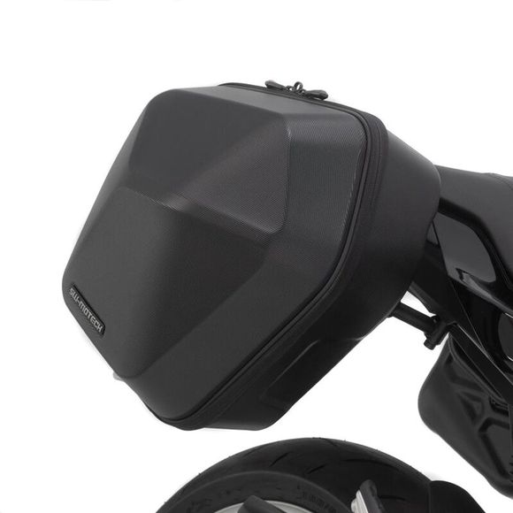 SW-MOTECH COMPLETE KIT URBAN ABS Black Case (2x16.5 liters) - BlackRef: bc.hta.04.521.30000/ / bc.hta.04.521.30000/b