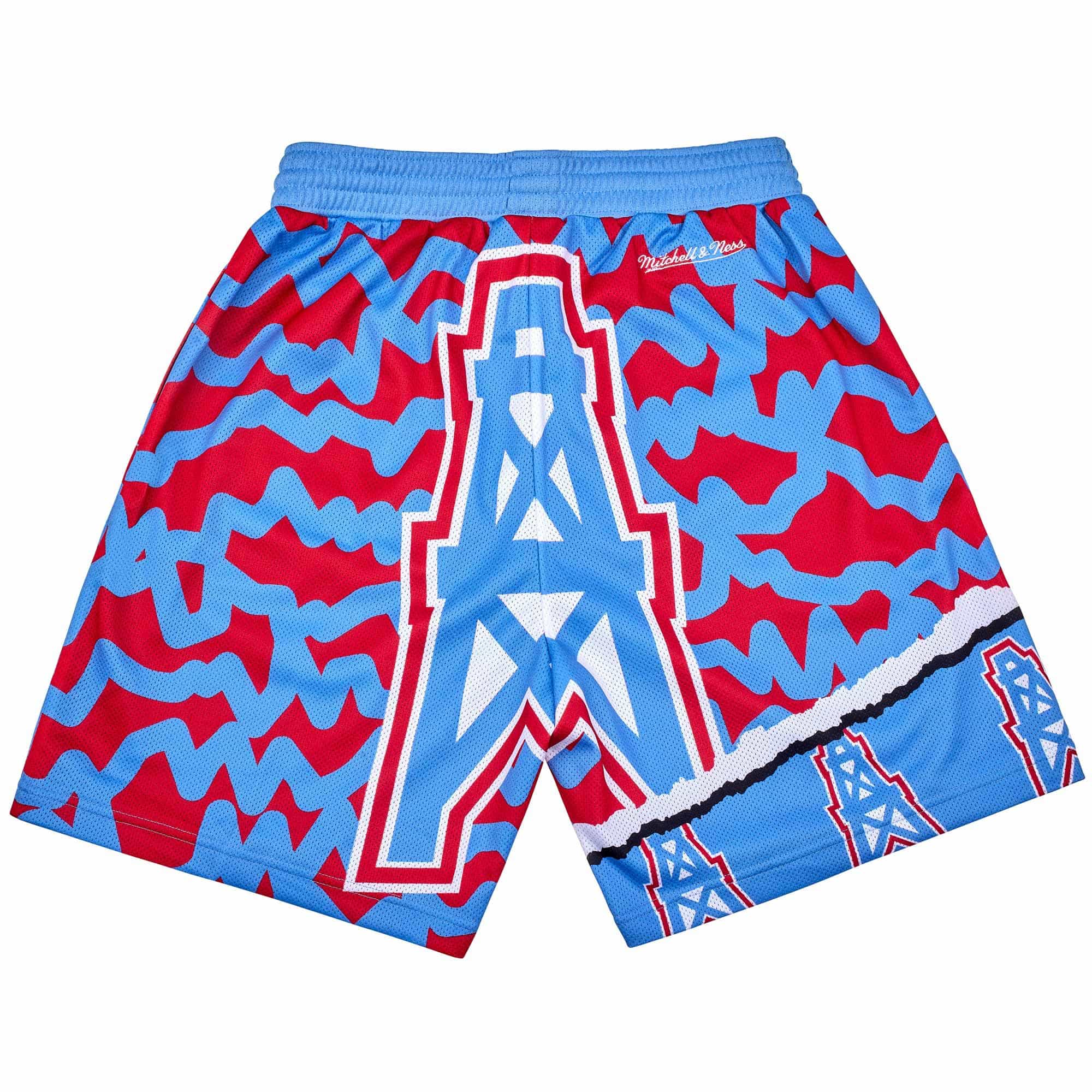 Houston Oilers Mitchell & Ness Jumbotron 2.0 NFL Shorts
