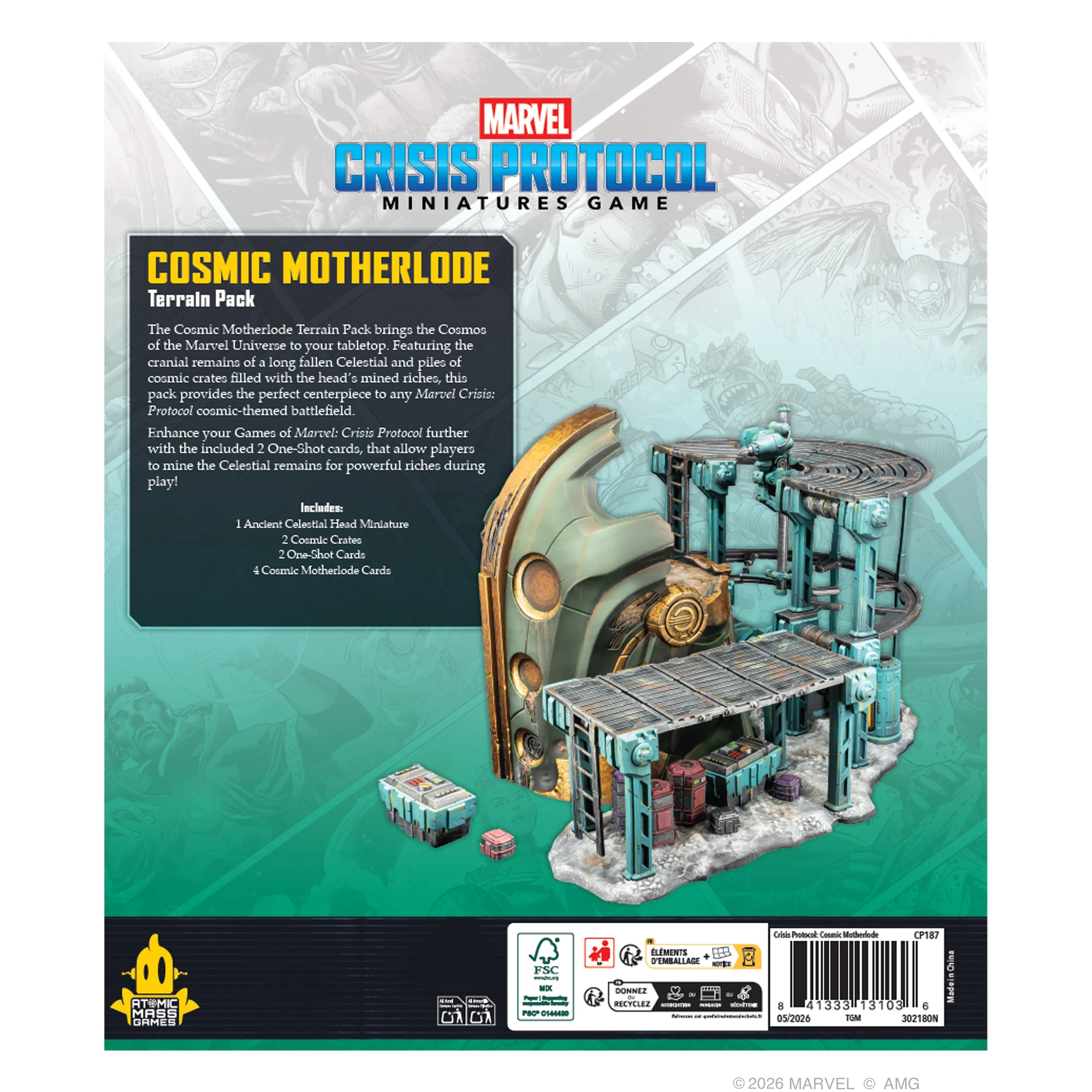 Marvel: Crisis Protocol – Cosmic Motherlode Terrain Pack
