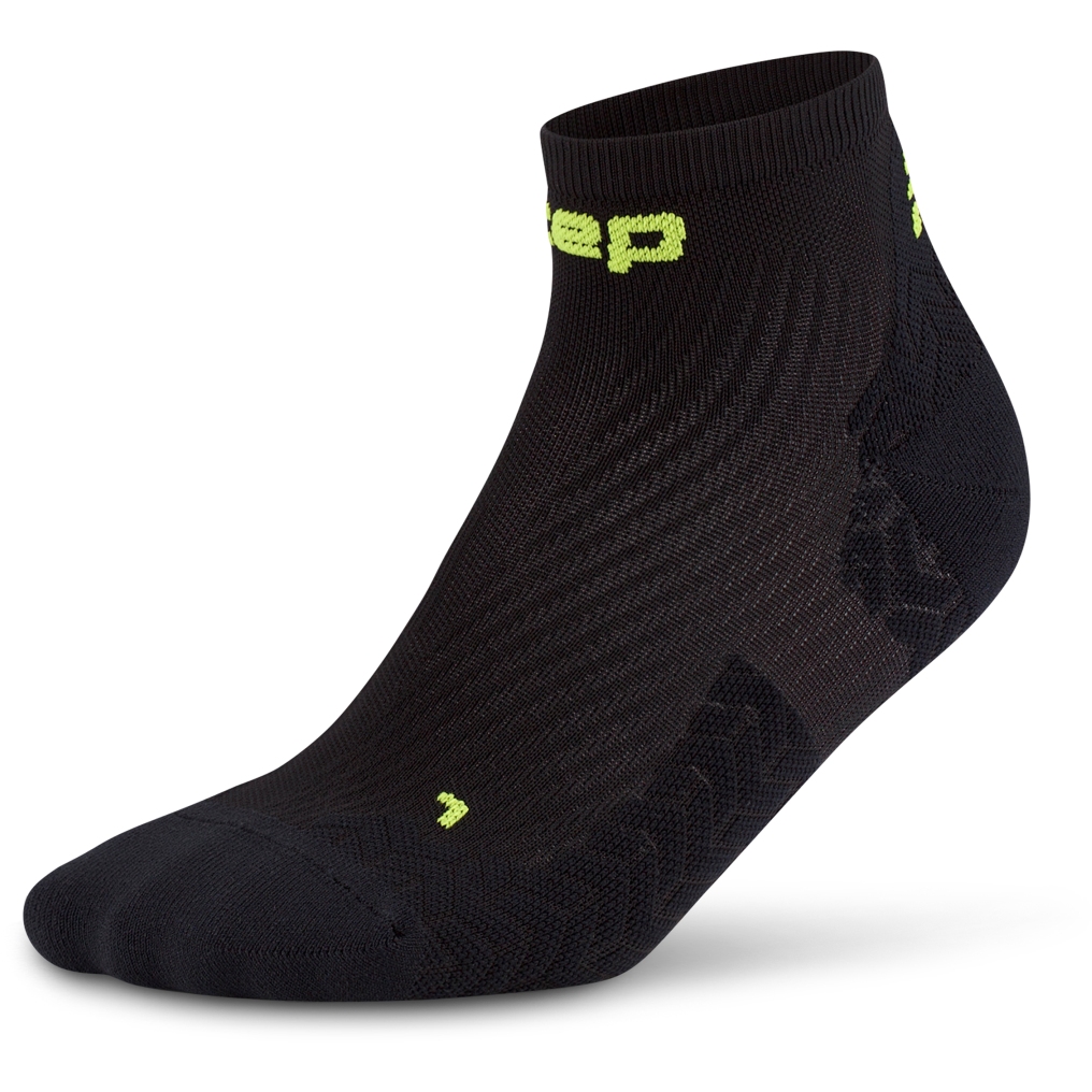 CEP Core Run Ultralight Low Cut Compression Socks Men - black