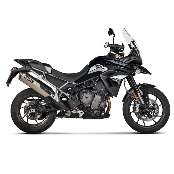 Silencieux Akrapovic Titane embout carboneRef : S-T9SO3-HRT / 18114100