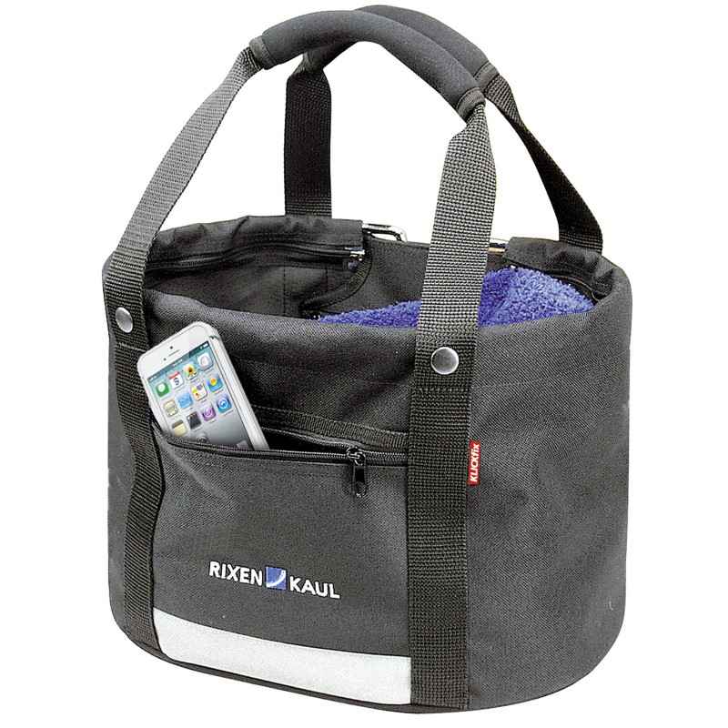 KLICKfix Shopper Comfort Mini 0300CSM Handlebar Bag - 13L - black