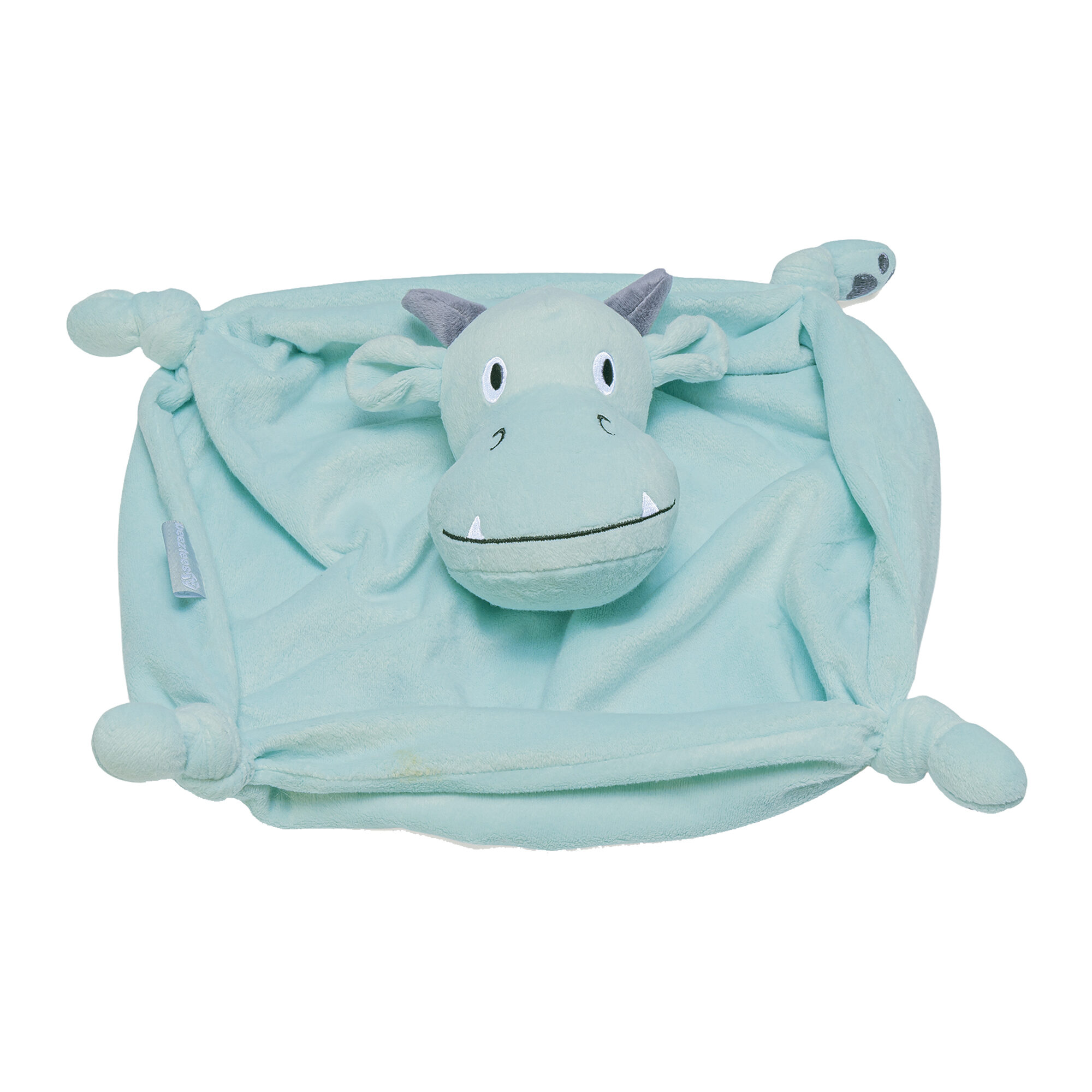 Beeztees Puppy Cuddle Cloth Dragon - Green - 31,5 x 25 x 7,5 cm