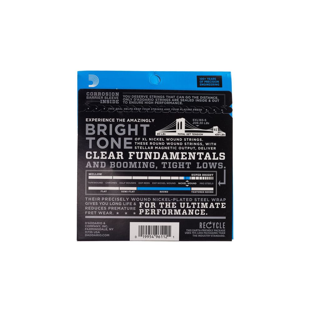Daddario EXL165