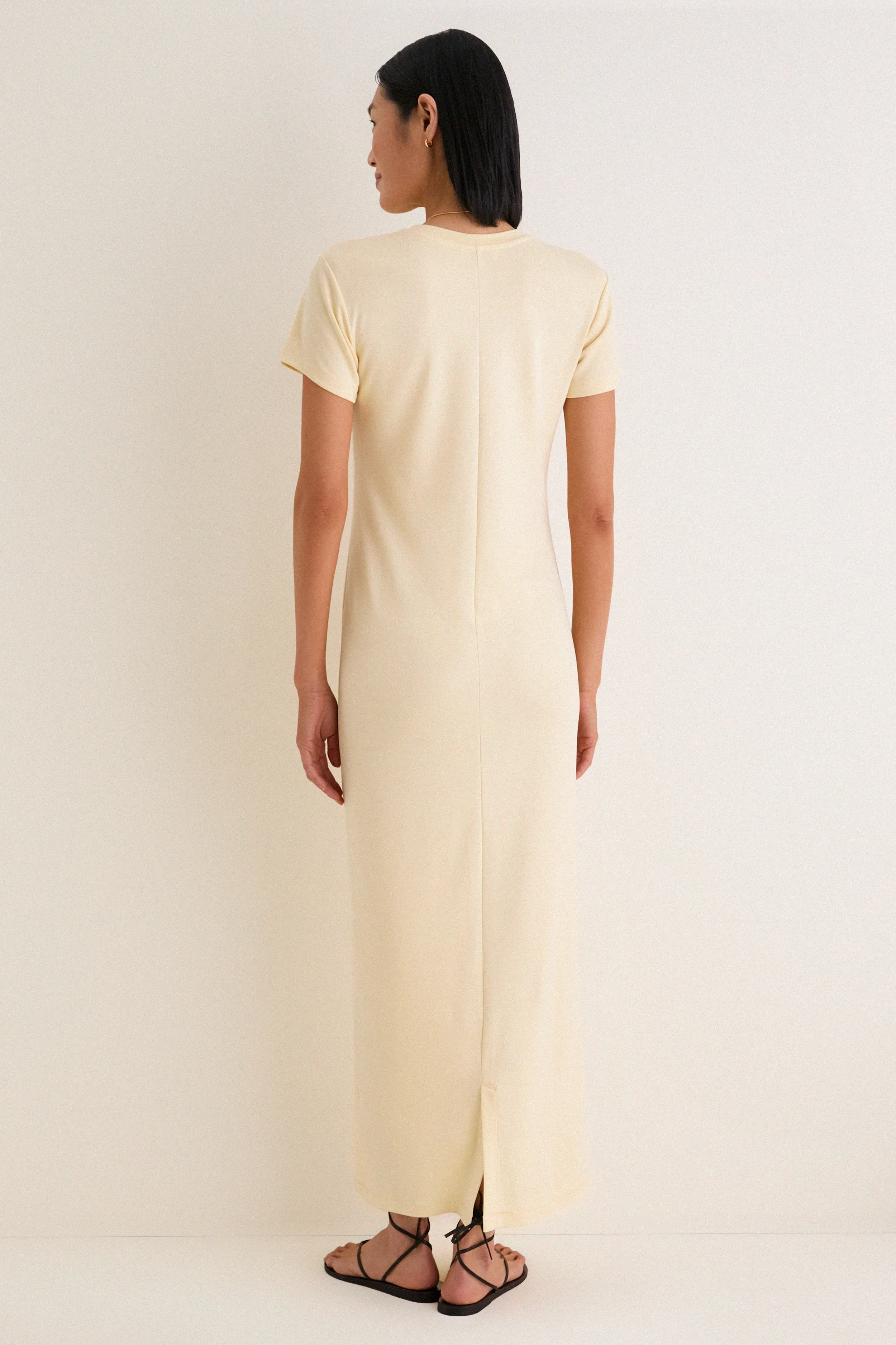 Butter Yellow Wynne Dress