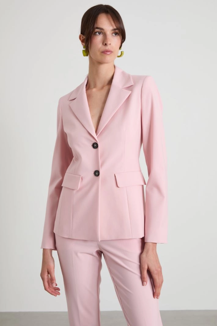 Canvas blazer - PASTEL PINK