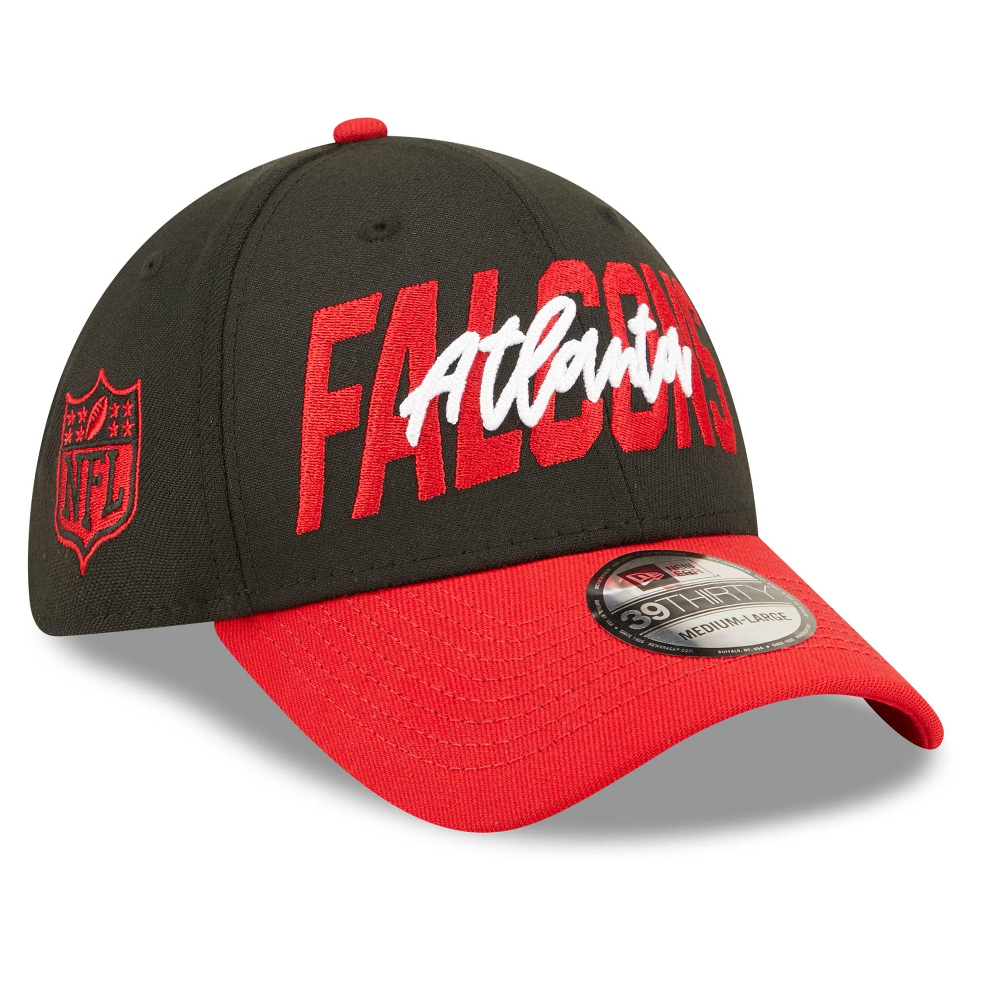 Atlanta Falcons Official 2022 NFL Draft New Era 39THIRTY Flex Cap
