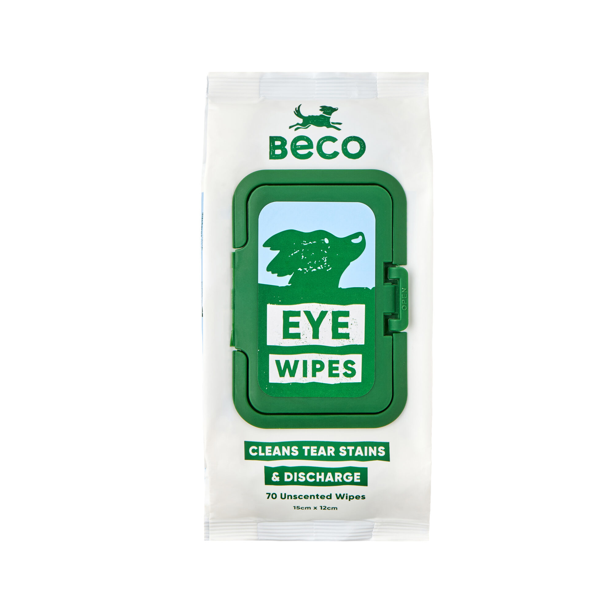 Beco Dog Eye Wipes - 70 units