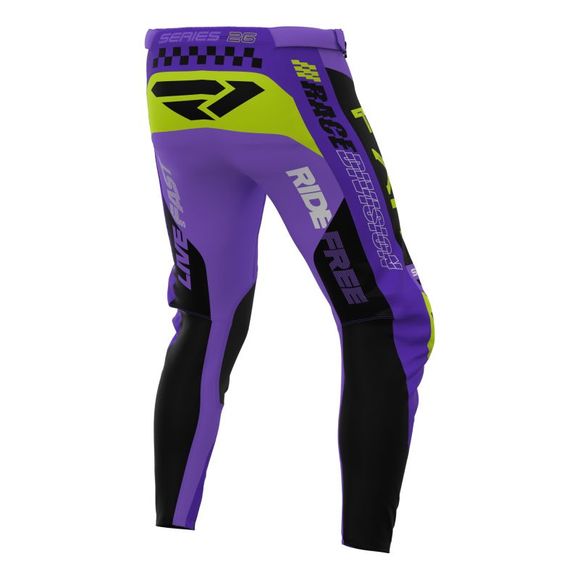 CHILDREN FXR PODIUM GLADIATOR cross pants - Purple / BlackRef: FXR1860