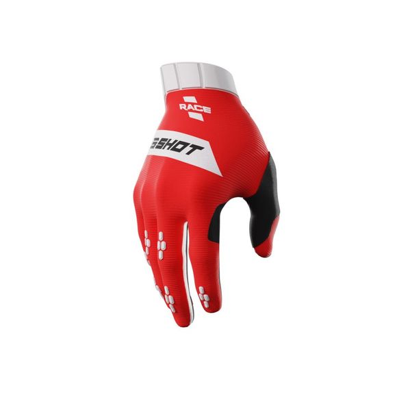 Shot CHILD RACE cross gloves - RedRef: SO2482
