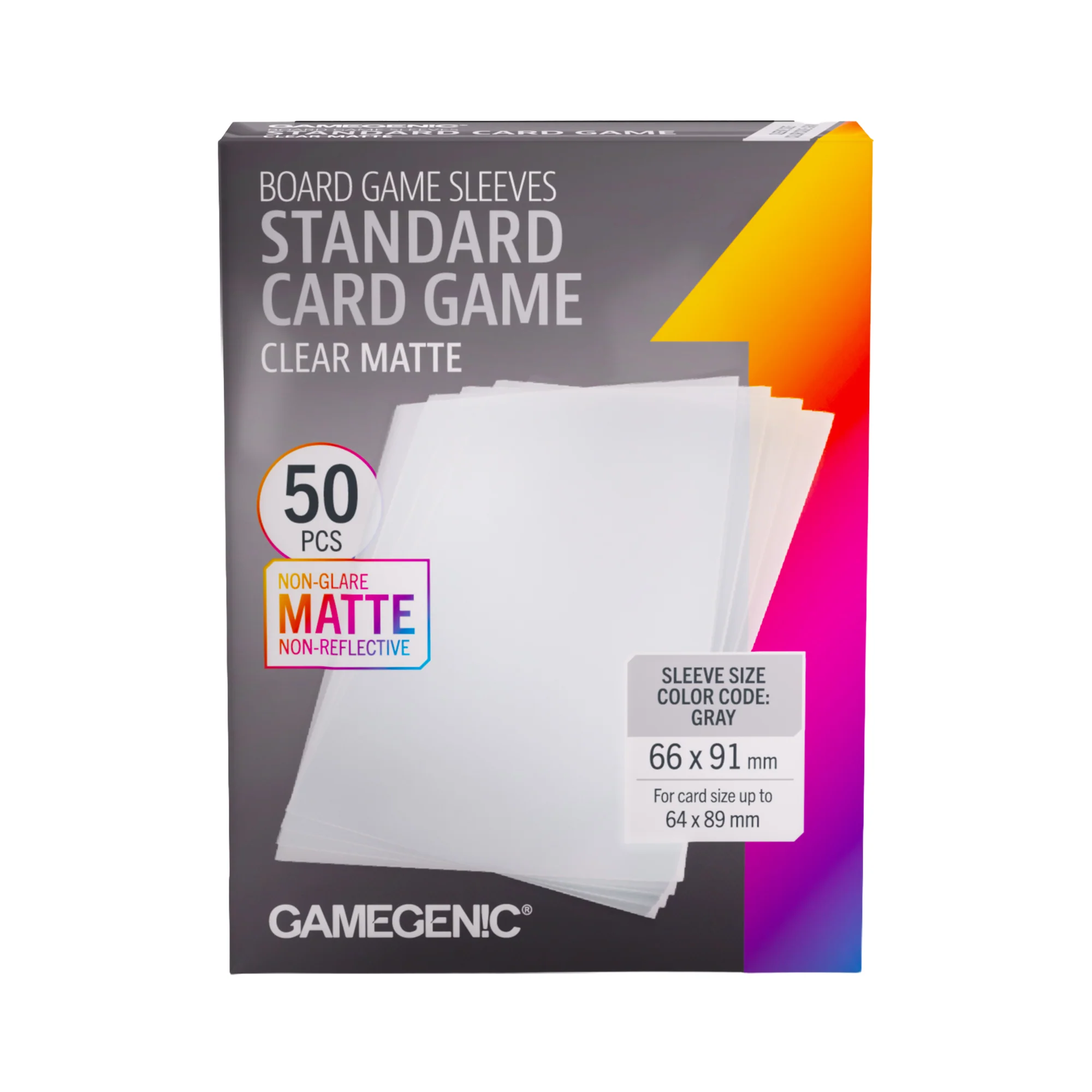 Board Game Sleeves Standard Card Game Clear Matte