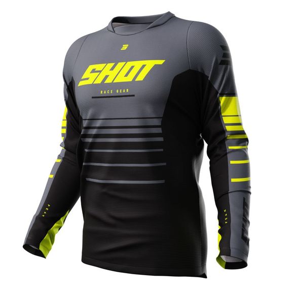 Shot DEVO cross jersey - PEAK 2024 - YellowRef: SO2514