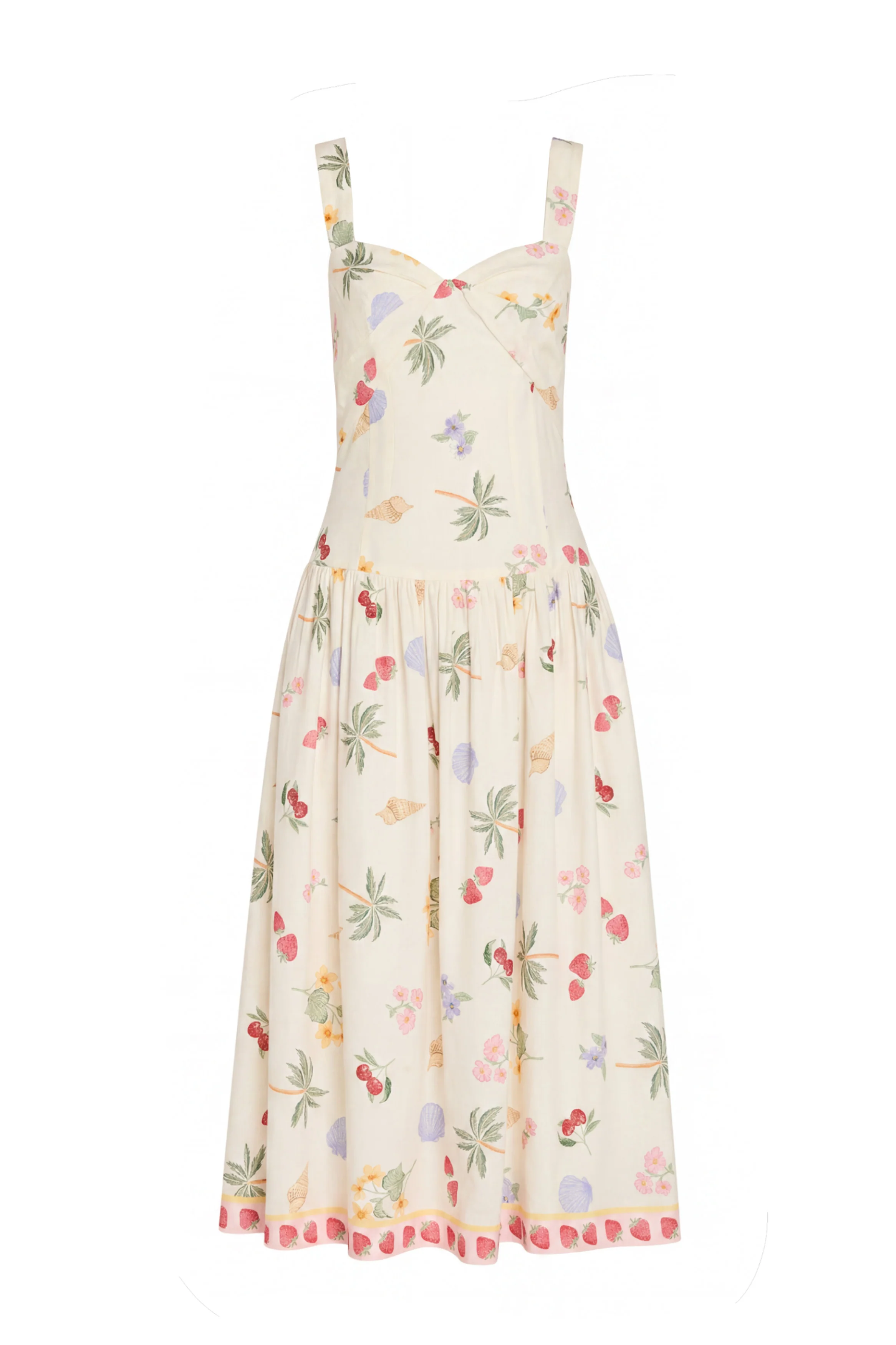 Soho Midi Dress In Boardwalk